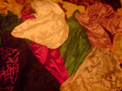 my satin collection