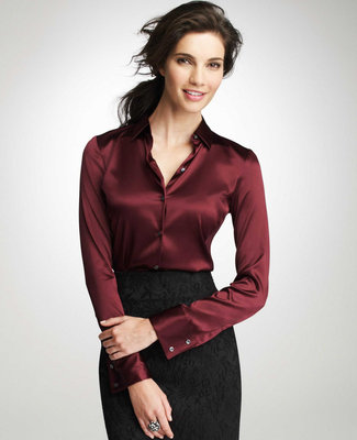Ann Taylor silk shirt