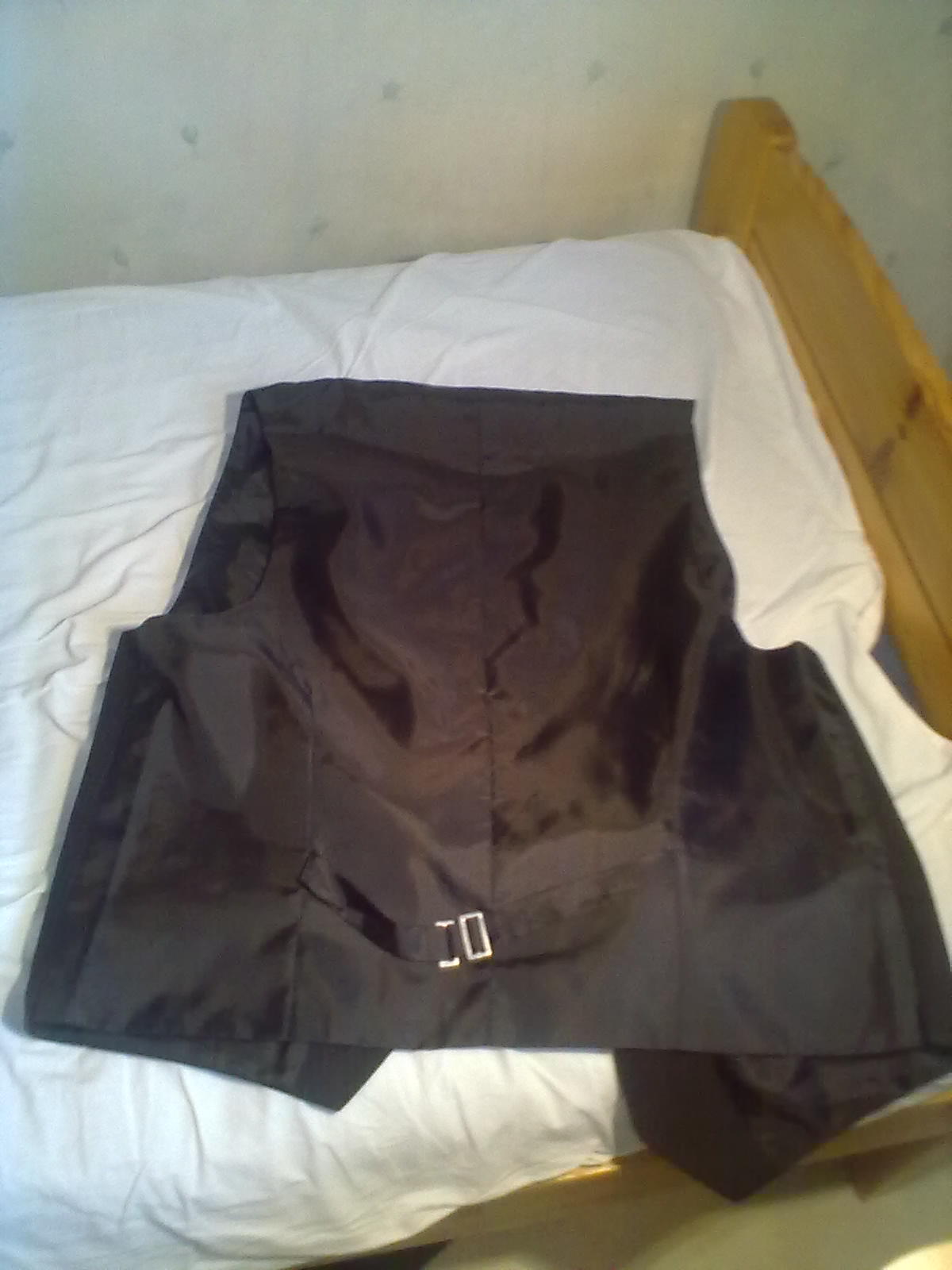 Satin-backed waistcoat