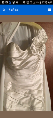 Actual dress worn for 3 events