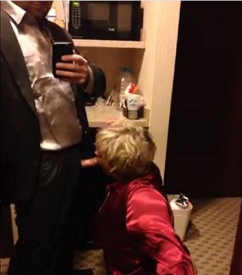 my mature blonde secretary