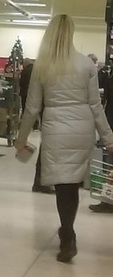 You look just as good from behind...