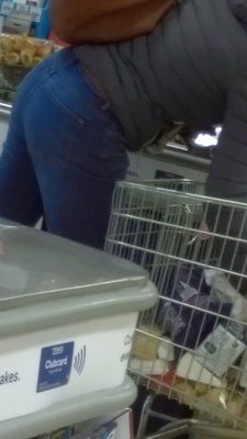 Nice ass in her tight Jeans too.