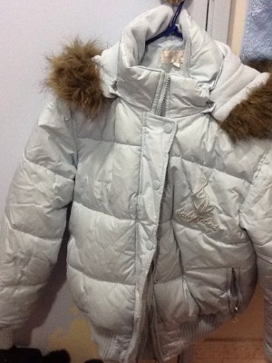 Burnt a hole on the left sleeve when having a smoke earlier (Daughters)