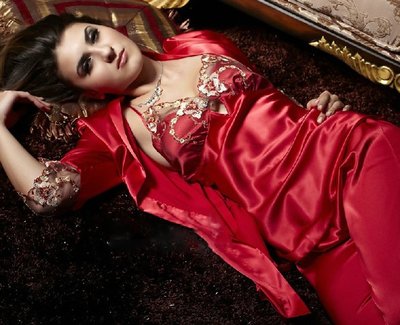 Plus-Size-Lace-Silk-Satin-Robe-Pajama-Set-Nightgown-Nightdress-Sleepwear-bathrobe-pijama-feminino-Women-ladies (1).jpg