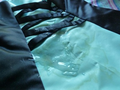 A new coating of sticky man gunk.