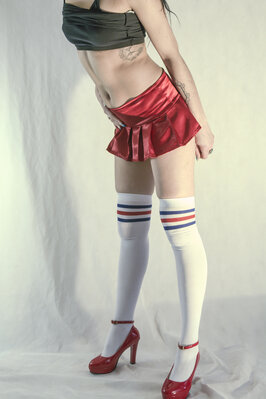 School girl sneak peak