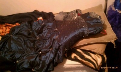 My managers dress layed down for me to fuck