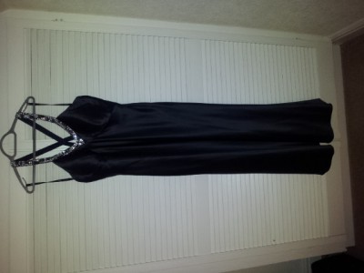 Grey Satin Dress Star By Julien Macdonald I Love It,