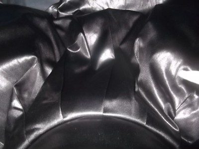 As soon as I zip myself tightly into this faux soft leather dress and rub my hands all round the soft leather, I instantly cream into the soft silky under-lining