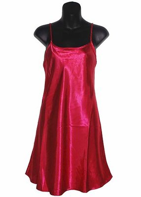 The Red Satin Chemise