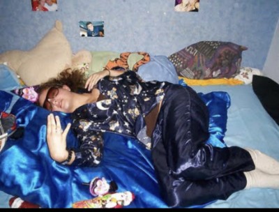 Lovely vintage satin pics