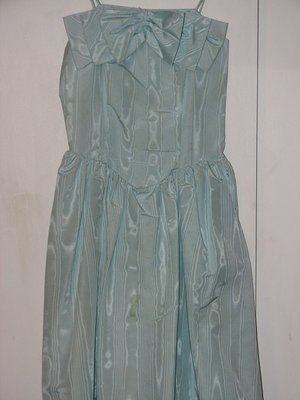 Seafoam green taffeta