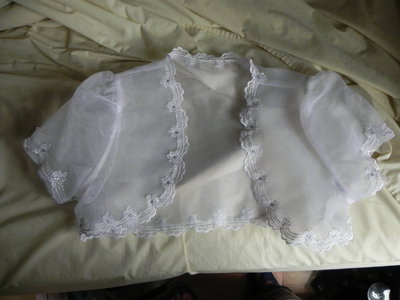 matching bolero from the front