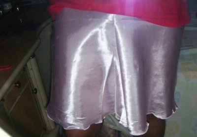 satin skirt<br />satin skirt