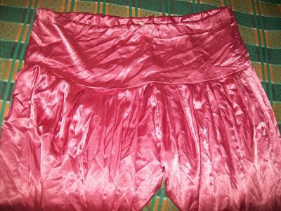 Satin shalwar