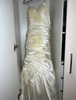 Breanna’s cumrag of a wedding dress