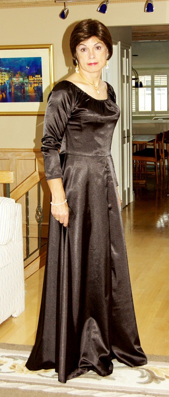 I love black satin don't you