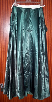 DARK GREEN SILK SATIN SKIRT.jpg