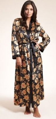 M&amp;S satin robe