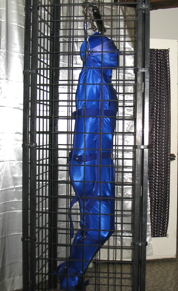 Caged Blue Mummy Bag (side view)s.jpg