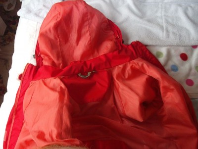 The calm before the storm! Hood prepared for to receive a good splatting!