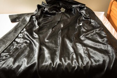 52 inches of Butter soft leather with soft smoothsatin