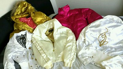 My Satin jacket collection.